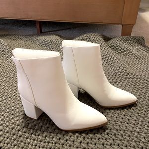NEW White Booties